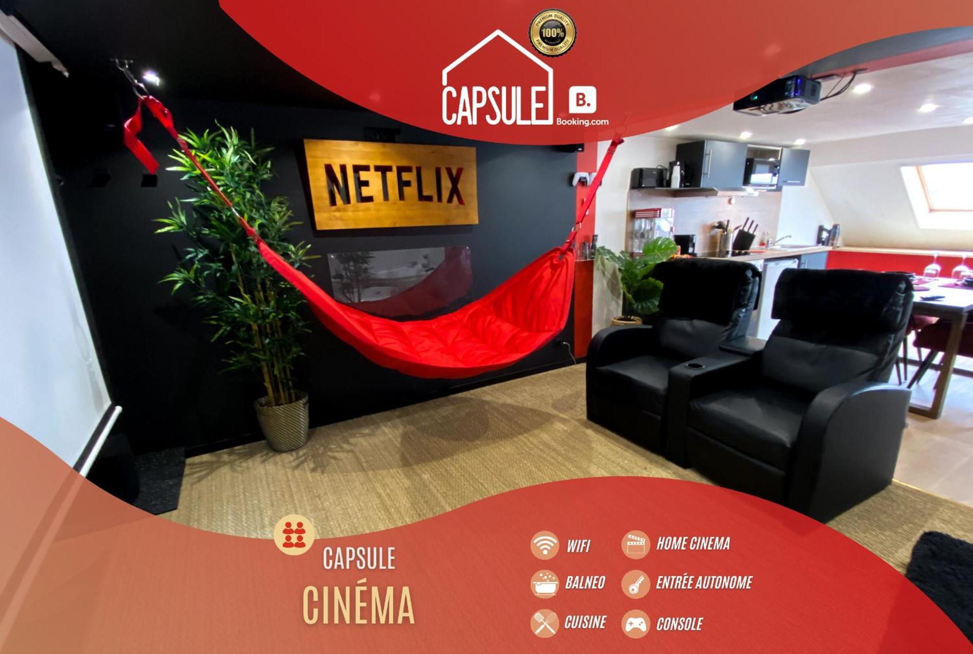 Capsule Cinema - Balneo Home Cinema Playstation 5 Валенсиен Екстериор снимка